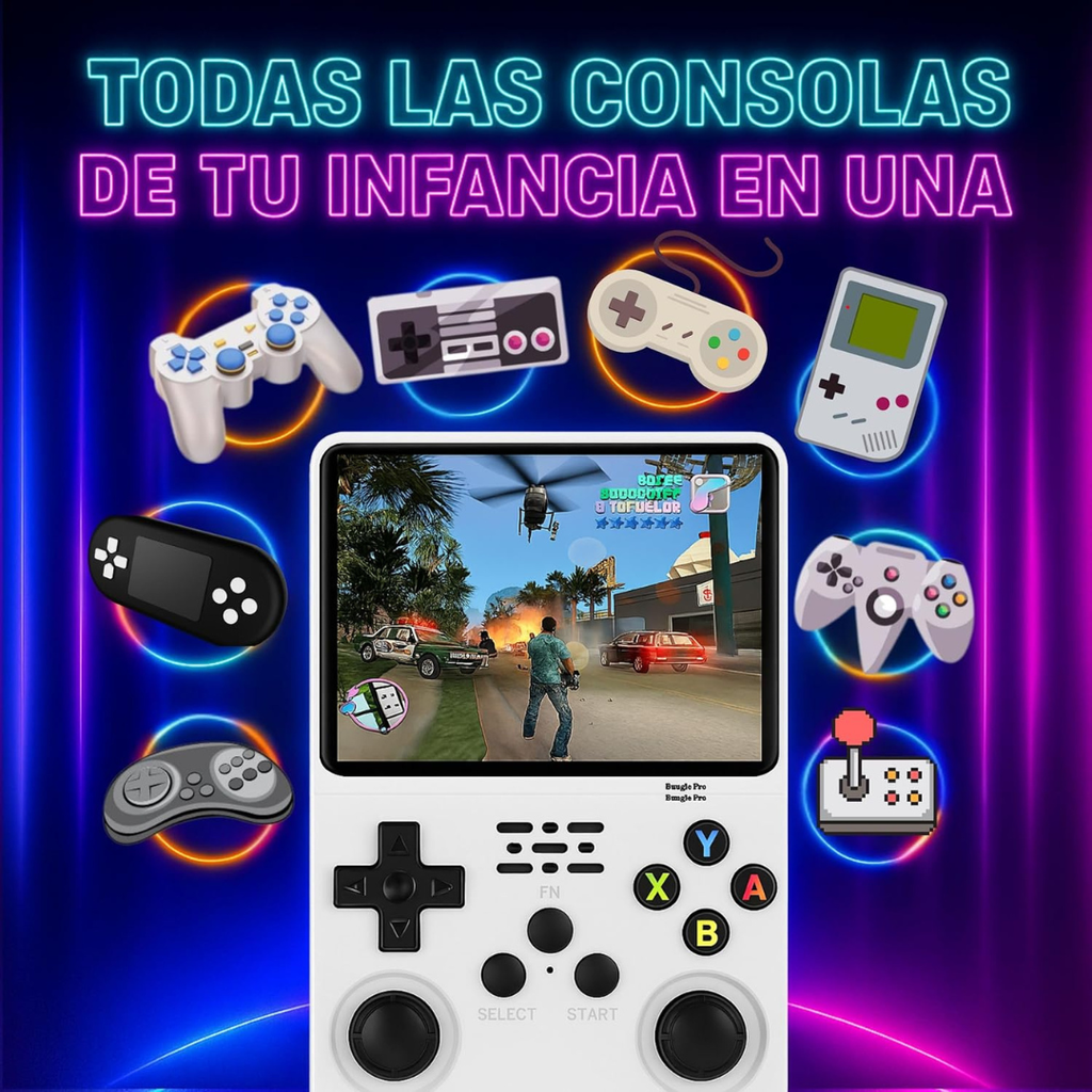 Consola Retro Portátil con 10.000 juegos